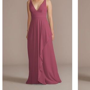 David’s Bridal Chianti color bridesmaid dress size 22